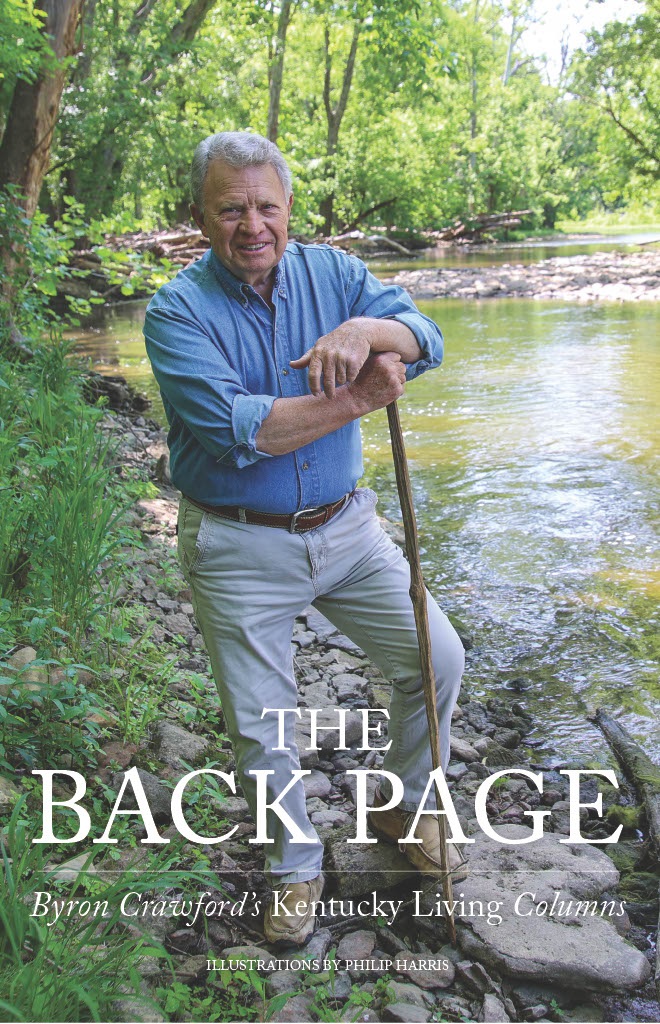 Book cover - The Back Page by Byron Crawford