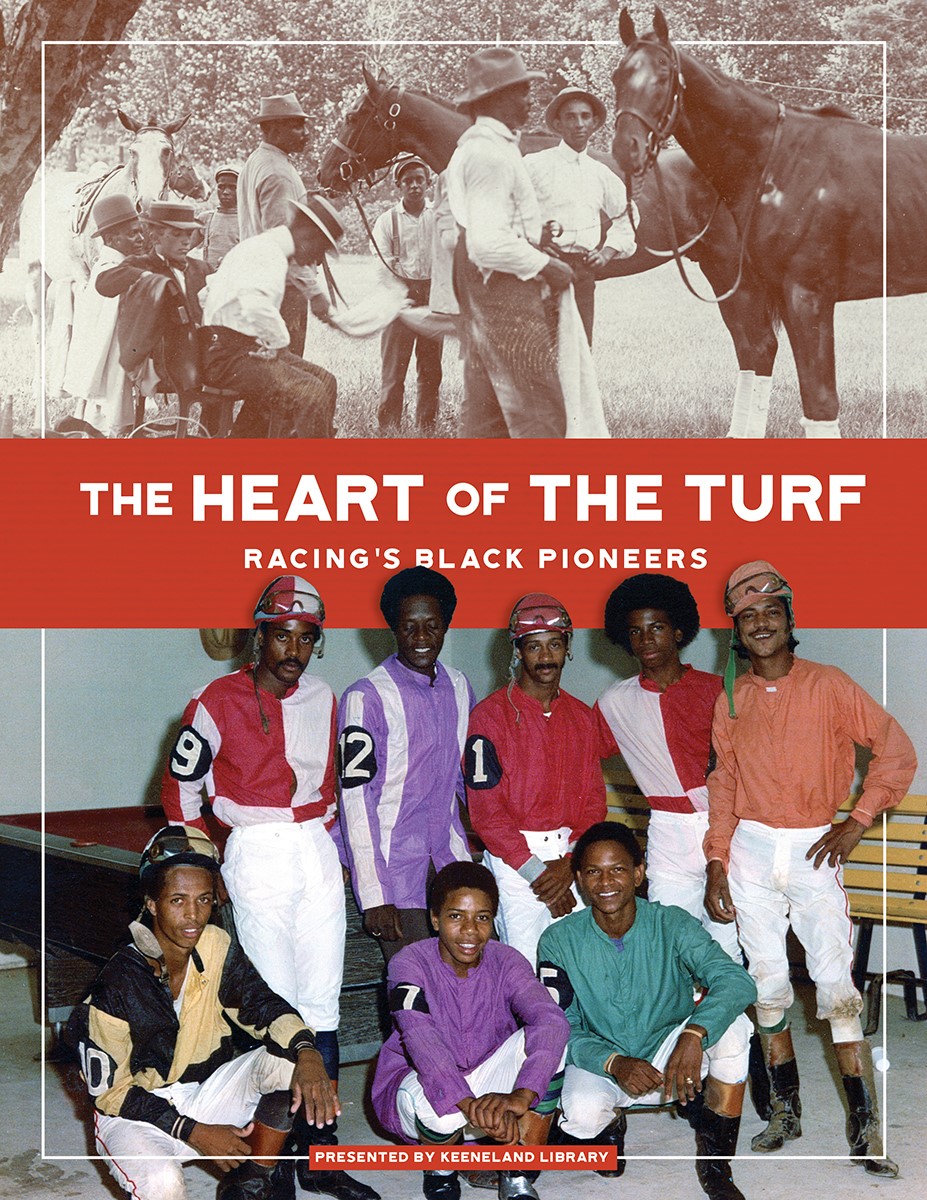 Book cover - The Heart of the Turf presented by Keeneland Library