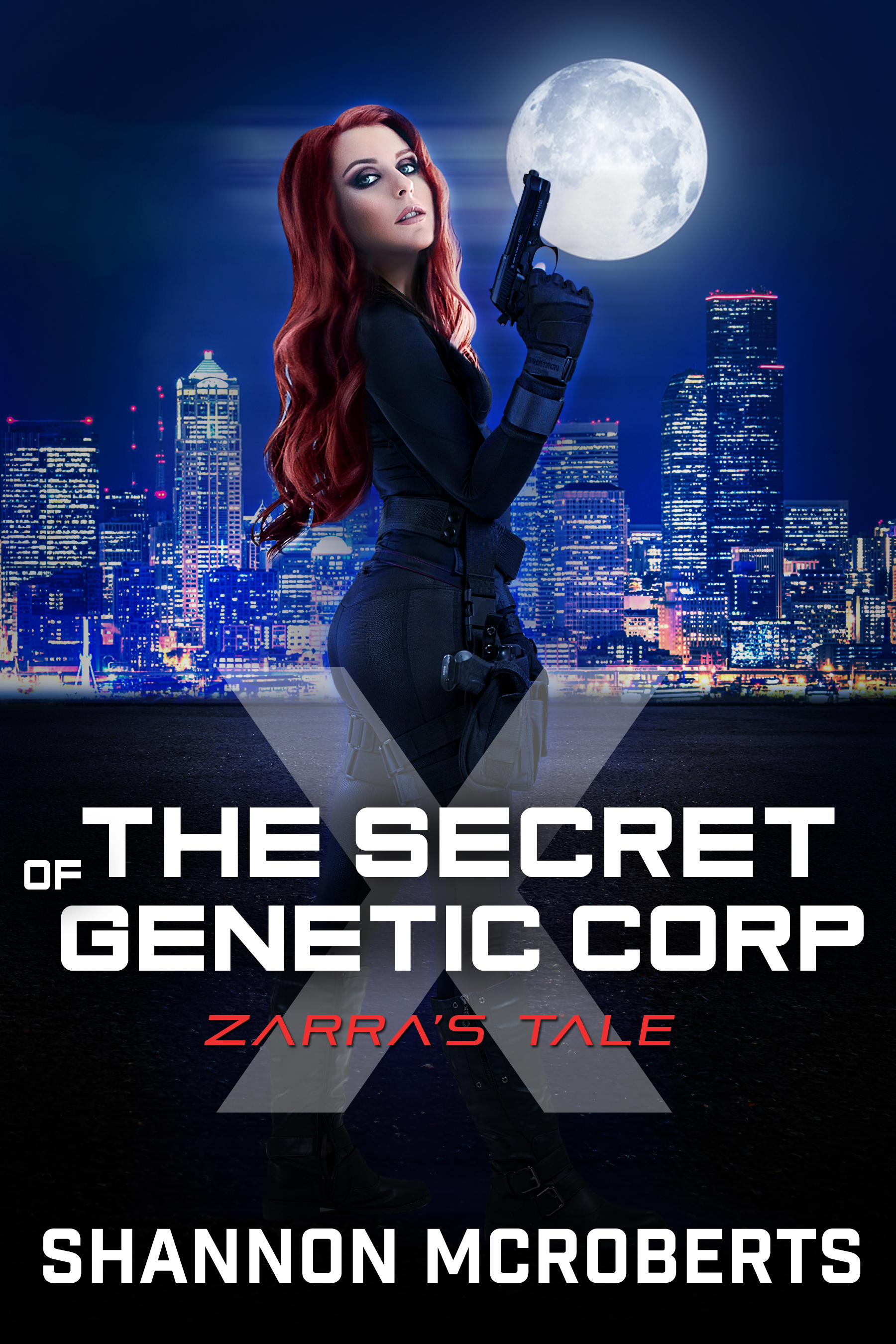 Book cover - The Secret of Genetic Corp by Shannon McRoberts
