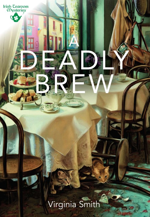 Book cover - A Deadly Brew by Virginia Smith