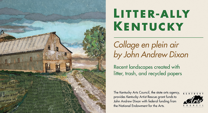 Art from LITTER-ALLY KENTUCKY exhibit by John Andrew Dixon