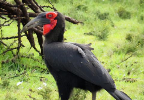 Photo of bird taken on an African safari