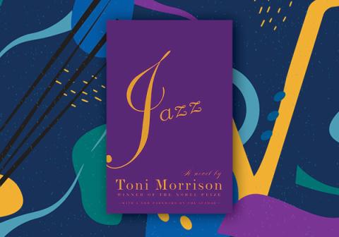 Jazz by Toni Morrison book cover