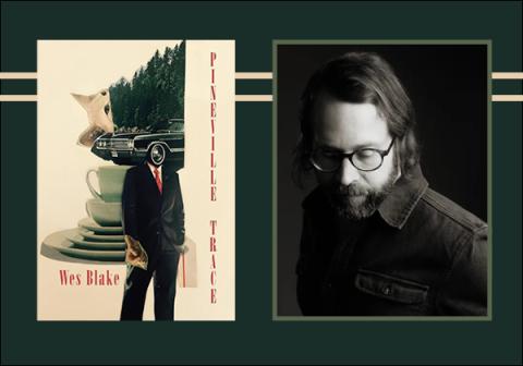 Pineville Trace book cover and photo of the author, Wes Blake