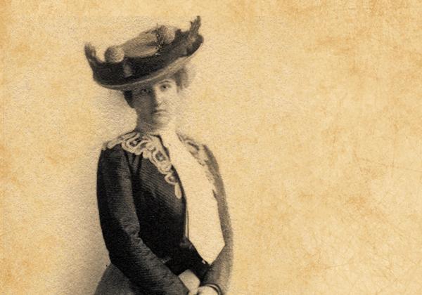 Photo of woman in the early 1900s